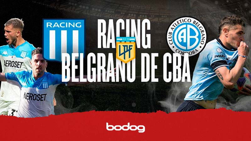 Racing vs Belgrano: fecha, horarios, pronóstico y cómo apostar desde Chile